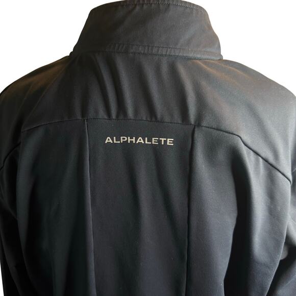 Alphalete Premium Quarter-Zip Pullover, Dark Navy, Men's Size XL - Picture 5 of 6